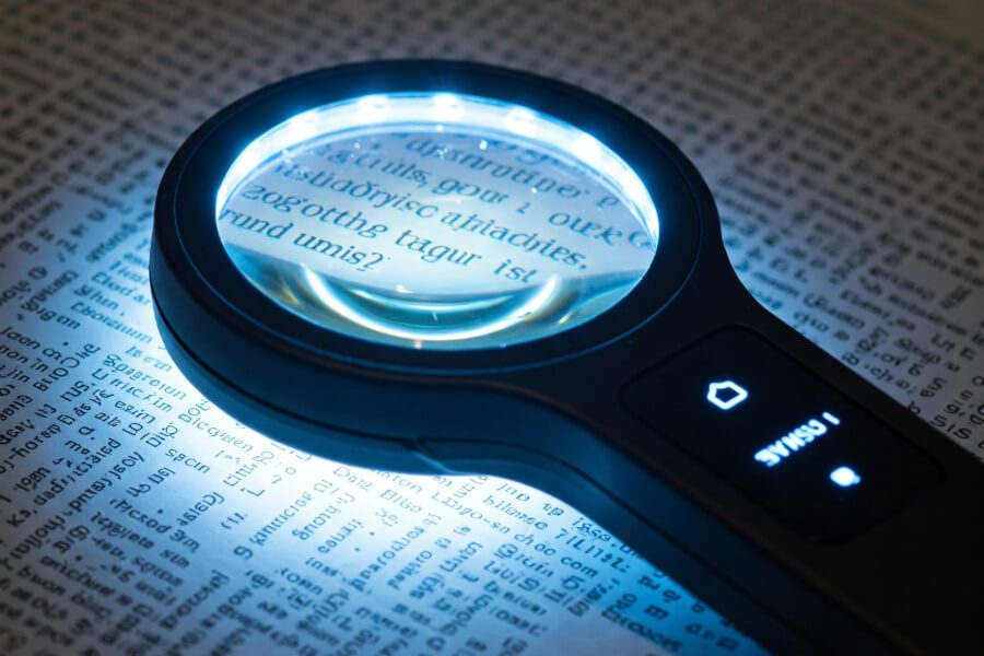 elektroniczna lupa do czytania